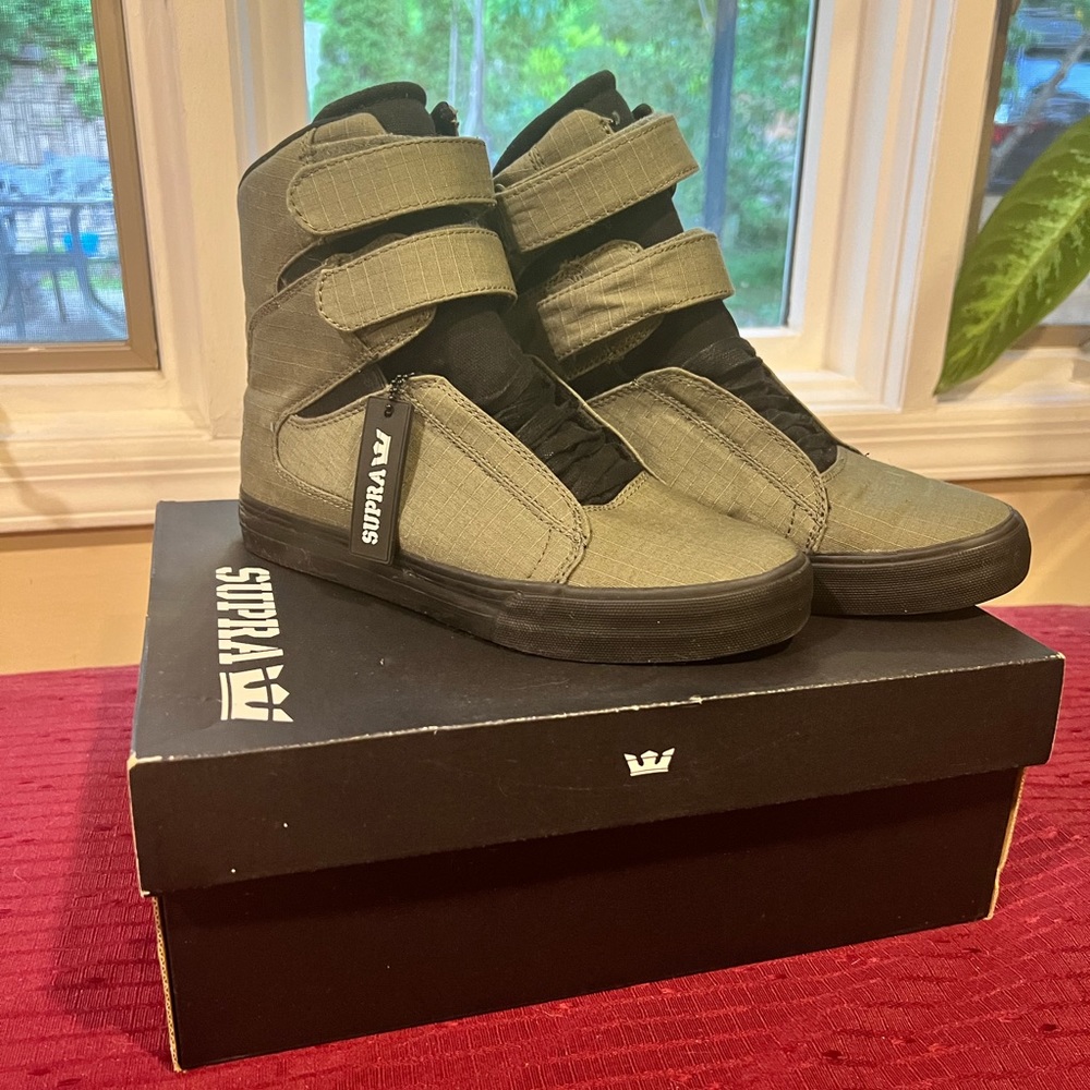 Supra TK Society Olive Black (RARE, DISCONTINUED)